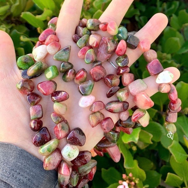 Natural Ruby Zoisite Gemstone Petal Keishi Beads, Irregular, 10mm-20mm, Hole ID 1mm, 1 Strand/15 Inch, GZ6-48