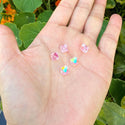 50pcs Adabele Austrian Faceted Bicone Crystal Beads with AB Coating, 8mm, Hole ID 1mm, | U Pick Color