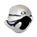 Real Solid Sterling Silver Dancing Dolphin Charm Bead, Compatible with Pandora All Other Charm...