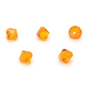 100pcs Adabele Austrian Faceted Bicone Crystal Beads #5301, Sun (Orange), Size Selections: 3mm/4mm/5mm/6mm
