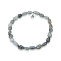1 Strand Stretch Natural Grade A Eagle Eye Free Form Gemstone Bracelet, 5-8mm Small Beads, Length Selections: 7 inch/7.5 inch