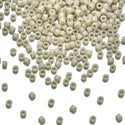30g Miyuki Delica 11/0 Seed Beads, Duracoat Opaque Dyed Flax DB2362