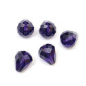 24pcs Adabele Austrian Faceted Teardrop Crystal Beads #5500, Purple Velvet, 12mm x 10mm, Hole ID 1.2mm, SST-1227