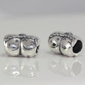 1pc Solid 925 Sterling Silver My Love I Love You Family Bead Charm, Compatible with Pandora All Other Charm Bracelet, EC247