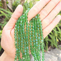 250pcs Creative Club Faceted Bicone Crystal Glass Beads, Peridot Green, 6mm (0.24 Inch), Hole ID 1mm, CCB616