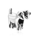 Solid 925 Sterling Silver Love Goats Charm Bead, Compatible with Pandora All Other Charm Bracelets