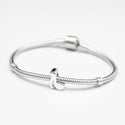 1pc Solid 925 Sterling Silver Music Note Charm Music Lover Bead, Compatible with Pandora All Other Charm Bracelet, EC116