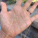 5 Feet 1/20 14K Gold Filled Unfinished Figure 8 Cable Chain Link, 2.1mm Width, Non Tarnish, KG-F1