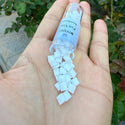 10g Miyuki Full Tila Square Seed Beads 5x5mm, Opaque White (TL-402)