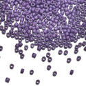 30g Miyuki Delica 11/0 Seed Beads, Duracoat Opaque Anemone Purple DB2140