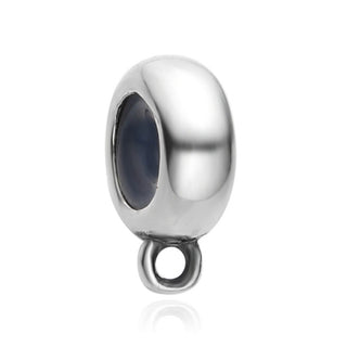 925 Sterling Silver Charm Closed O Ring for Dangle Charms