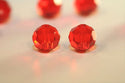 50pcs Adabele Austrian Faceted Round Crystal Beads #5000, Light Siam Red, Size Selections: 4mm/6mm/8mm/10mm