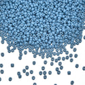 25g Miyuki Rocaille 11/0 Round Seed Beads Duracoat Opaque Bayberry RR-4482