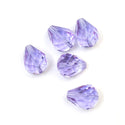 24pcs Adabele Austrian Faceted Teardrop Crystal Beads #5500, Light Violet, 10mm x 8mm, Hole ID 1.1mm, SST-1004