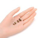 100pcs Smooth Oval Rice Beads, Antique Bronze Plated Brass, Size Selections: 7x4mm, 8x5mm, 10x6mm, 12x7mm