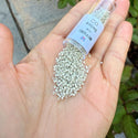 30g Miyuki Delica 11/0 Seed Beads, Opaque Glazed Luster Linen DB261-1