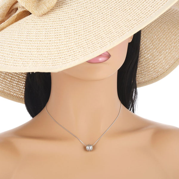 1pc 925 Sterling Silver Round Flower Pattern October Birthstone Bead Charm, Pink Tourmaline Cubic Zirconia CZ, 11.2x9.5mm, Hole ID 4.5mm, EC1-G10