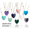 4pcs Natural Blue Howlite Imitation Turquoise Heart-shaped Gemstone, 20mm Heart Loose Cut Stones, G3P-H7