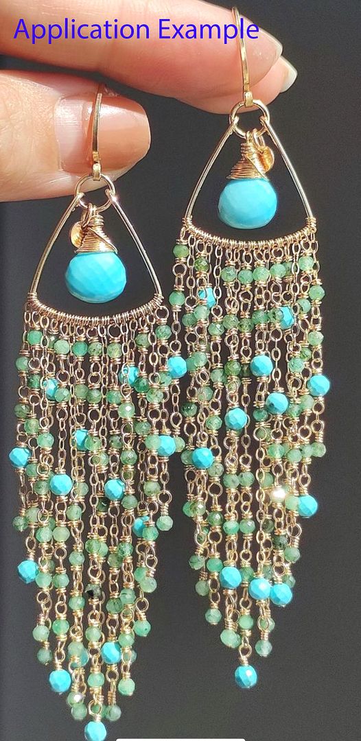 Natural Green Turquoise Gemstone Tiny Small Faceted Round Beads, 4mm, Hole ID 0.6mm, 15 Inch/1 Strand, GK4-15