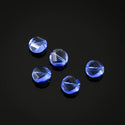 25pcs Adabele Austrian Faceted Flat Round Twist Coin Crystal Beads #5621, Sapphire Blue, 8mm, Hole ID 1mm, SSW813