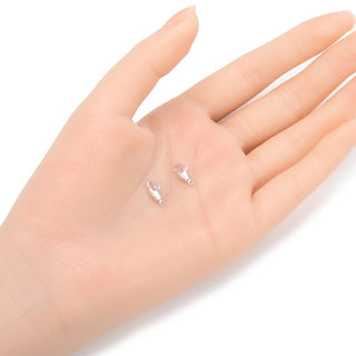 2pcs 925 Sterling Silver Swivel Lobster Claw Clasps, Movable End Holder, Size Selections: 11.5mm/13.5mm