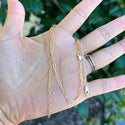1pc Real 1/20 14K Gold Filled Paperclip Cable Chain Bracelet, 6.5 Inch with 1 inch Extender, JB-1