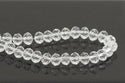 140pcs Creative Club Faceted Rondelle Crystal Glass Beads, Crystal Clear, 8x6mm, Hole ID 1.1mm, CCR801