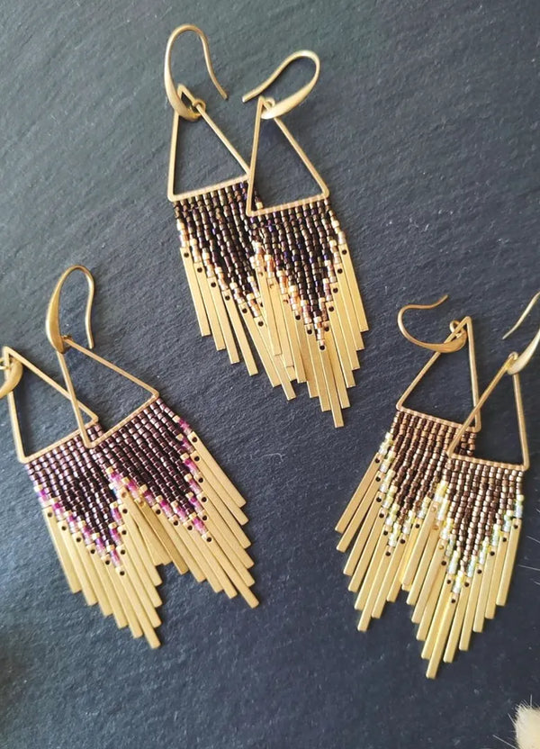 50pcs Raw Brass Vertical Rectangle Bar Pendant Drop, 15mm, Unplated/Uncoated, CX-E9