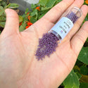 7.5g Miyuki Delica 11/0 Seed Beads, Duracoat Opaque Dark Purple DB2360