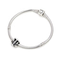 1pc 925 Sterling Silver Libra Zodiac Sign Bead Charm, Compatible with Pandora All Other Charm Bracelets, EC5-B9
