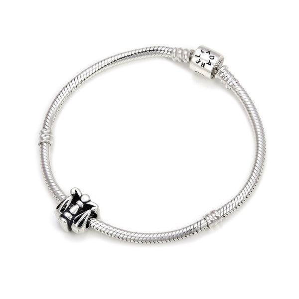 1pc 925 Sterling Silver Libra Zodiac Sign Bead Charm, Compatible with Pandora All Other Charm Bracelets, EC5-B9