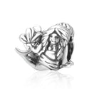 925 Sterling Silver Virgo Zodiac Sign Bead Charm, Compatible with Pandora All Other Charm Bracelets