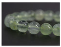 Natural Green Prehnite Gemstone Round Beads, 15 Inch/1 Strand, Size Selections: 4mm/6mm/8mm/10mm