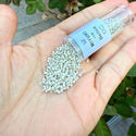 7.5g Miyuki Delica 11/0 Seed Beads, Opaque Glazed Luster Linen DB261-1