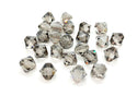 50pcs Adabele Austrian Faceted Bicone Crystal Beads #5301, Smoked Quartz, Size Selections: 6mm/8mm/10mm