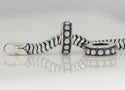 1pc 925 Sterling Silver Rubber Charm Holder Bead Stopper, Compatible with Pandora All Other 3mm Charm Bracelet, EC27-C3