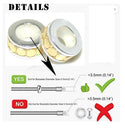 1pc Real Yellow Gold Plated Sterling Silver Rubber Charm Holder Bead Stopper, Compatible with Pandora All Other 3mm Charm Bracelet, EC27-B2