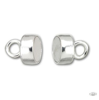 2 Sets 925 Sterling Silver Small Strong Magnetic Clasp, SS488-1