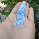 10g Miyuki Full Tila Square Seed Beads 5x5mm, Silk Luster Blue (TL-2562-1)