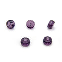 25pcs Adabele Austrian Faceted Heishi Rondelle Crystal Beads, Purple Velvet, 8x4mm, Hole ID 1mm, SSV-827