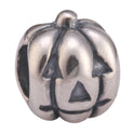 Solid 925 Sterling Silver Happy Pumpkin Bead Charm, Compatible with Pandora All Other Charm Bracelet