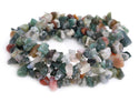 Natural Indian Agate Gemstone Chip Beads, Free Form, 5mm-8mm, Hole ID 1mm, 1 Strand/31 Inch, GZ1-23