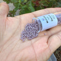 30g Miyuki Delica 11/0 Seed Beads, Matte Gold Luster Dusty Mauve DB379