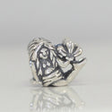 1pc 925 Sterling Silver Virgo Zodiac Sign Bead Charm, Compatible with Pandora All Other Charm Bracelets, EC5-B8