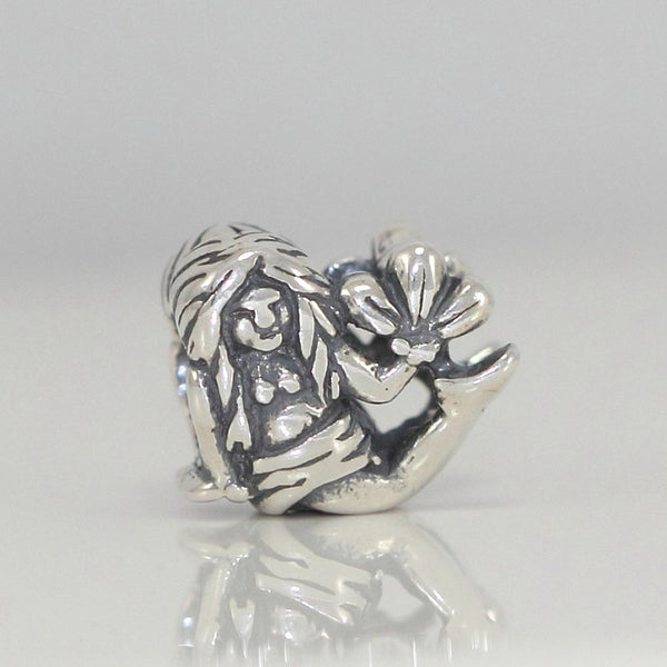 1pc 925 Sterling Silver Virgo Zodiac Sign Bead Charm, Compatible with Pandora All Other Charm Bracelets, EC5-B8