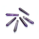 4pcs Natural Purple Amethyst Gemstone Tower Wand, 52mm Loose Cut Stones, G3P-D4