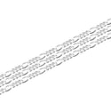 5 Feet 925 Sterling Silver Unfinished Figaro Chain Links, 2.4mm, SSK-B5