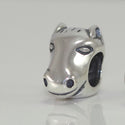 1pc Real Solid Sterling Silver I Love Horse Charm Bead, Compatible with Pandora All Other Charm Bracelets, EC168