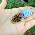 10g Miyuki Full Tila Square Seed Beads 5x5mm, Metallic Rainbow Golden (TL-462)