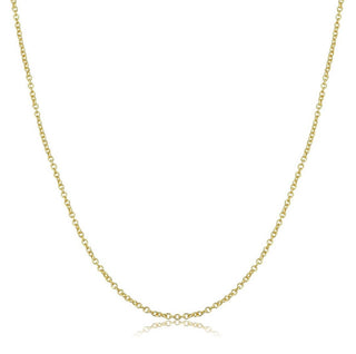 1pc 1/20 14K Gold Filled Cable Link Chain Necklace, 1.2mm Width/Small, 18 Inch, Non Tarnish, KC47-18